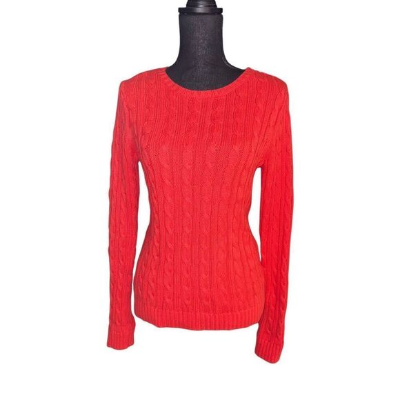 Land’s End Cable Knit Sweater - Picture 1 of 7